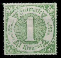 THURN UND TAXIS 1866 Nr 51 Postfrisch X77ABC2 - Mint