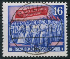 DDR 1953 Nr 347XI Zentrisch Gestempelt X77ACB2 - Used Stamps