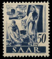 SAARLAND 1947 Nr 220Z Postfrisch X77AD2E - Unused Stamps