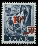 SAARLAND 1947 Nr 235ZII-I Postfrisch X77AD5E - Unused Stamps