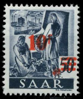 SAARLAND 1947 Nr 235ZII-I Postfrisch X77AD5E - Ungebraucht