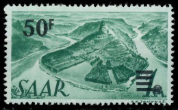 SAARLAND 1947 Nr 238ZII Postfrisch X77AD5A - Unused Stamps
