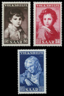 SAARLAND 1952 Nr 338-340 Postfrisch X77AD62 - Unused Stamps