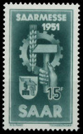 SAARLAND 1951 Nr 306 Postfrisch X77AD76 - Ungebraucht