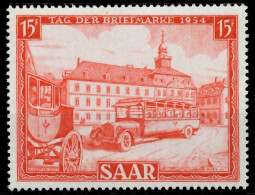 SAARLAND 1954 Nr 349 Postfrisch X77ADAA - Ongebruikt