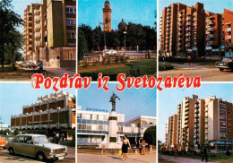 73947840 Svetozareva_Svetozarevo_Serbija Motive Stadtzentrum Wohnblocks Hochhaeu - Serbia