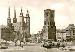 73906425 Halle  Saale Am Marktplatz Marktkirche - Halle (Saale)