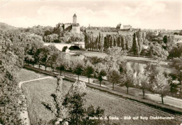 73906386 Halle  Saale Blick Auf Burg Giebichenstein - Halle (Saale)