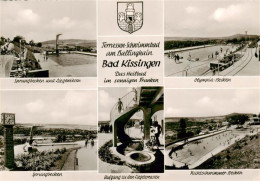 73906370 Bad Kissingen Sprungbecken Und Liegewiesen Terrassenschwimmbad Olympia  - Bad Kissingen