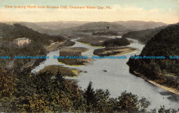 R112431 View Looking North From Winona Cliff. Delaware Water Gap. Pa. B. Hopkins - Welt