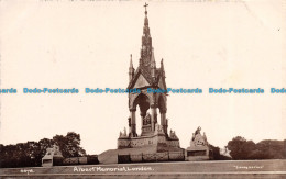 R111395 Albert Memorial. London. Savoy. RP - Otros & Sin Clasificación