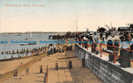 R111397 Watching The Boats. Fleetwood. Valentine. 1915 - Welt