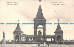 R110802 Moscou Kremlin. Monument D Alexandre II. B. Hopkins - Monde