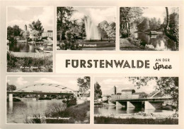 73906257 Fuerstenwalde Spree Stadtpark Faehre Spreepartie Bruecke Der Thaelmann  - Fuerstenwalde