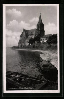 AK Emmerich Am Rhein, Flussufer An Der Martinikirche  - Emmerich