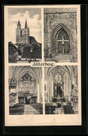 AK Jüterbog, Nicolaikirche, Hauptportal  - Jueterbog