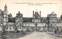 R110814 Palais De Fontainebleau. Facade And Principal Entrance. B. Hopkins - Welt