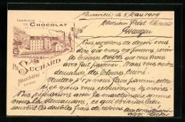 AK Bludenz, Fabrique De Chocolat Suchard, Schokoladen-Reklame, Ganzsache  - Autres & Non Classés