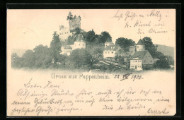AK Pappenheim, Blick Auf Die Burgruine  - Pappenheim