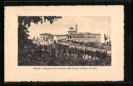 Cartolina Firenze, Panorama Del Convento Della Certosa  - Firenze (Florence)
