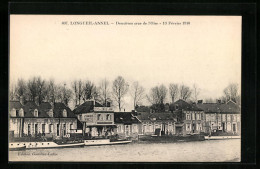 CPA Longueil-Annel, Deuxième Crue De L`Oise 1910, Inondation  - Longueil Annel
