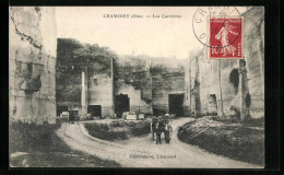 CPA Cramoisy, Les Carrières, Carrière  - Other & Unclassified