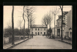 CPA La Haye-Descartes, Avenue De La Gare, La Gare  - Sonstige & Ohne Zuordnung