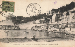 P1-13 MARSEILLE -PROMENADE DE A CORNICHE -ANSE DU PROPHETE BATEAUX DE PECHEURS - Zonder Classificatie