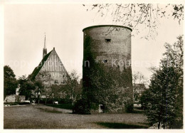 73867481 Salzwedel Burgturm Und Giebel Der Moenchenkirche Salzwedel - Salzwedel