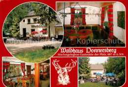 73867472 Dannenfels Waldhaus Donnersberg Gastraeume Gartenterrasse Dannenfels - Other & Unclassified