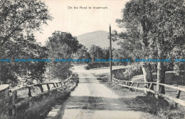 R112523 On The Road To Invermark. 1909 - Wereld