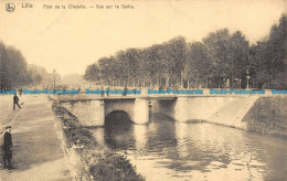 R110875 Lille. Pont De La Citadelle. Vue Sur La Deule. Nels. B. Hopkins - Monde