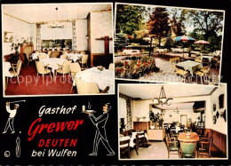73867353 Deuten Gasthof Grewer Gaststube Terrasse Deuten - Dorsten