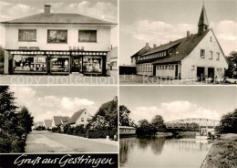 73833283 Gestringen Spar-Markt Wohnsiedlung Partie Am Fluss Bruecke Gestringen - Espelkamp