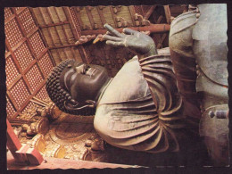 AK 212489 JAPAN - Nara - A Giant Buddha In Todai-ji Temple - Autres & Non Classés