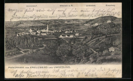 AK Ummendorf, Panorama Vom Kreuzberg Und Umgebung  - Other & Unclassified