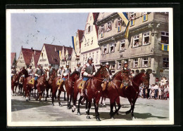 AK Biberach, Biberacher Schützenfest, Die Kaiserlichen  - Jacht