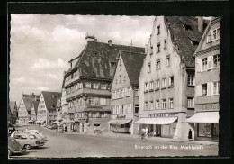 AK Biberach An Der Riss, Marktplatz Mit Geschäften  - Biberach