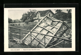 CPA Mülhausen, Gesprengte Kanalbrücke  - Sonstige & Ohne Zuordnung