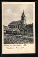 CPA Bernweiler, L'Église 1915  - Sonstige & Ohne Zuordnung