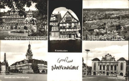 72198603 Wolfenbuettel Marktplatz Rathaus Krambuden Schloss Trinitatis-Kirche Wo - Wolfenbuettel