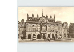 72198182 Rostock Mecklenburg-Vorpommern Rathaus Trinks Postkarte Rostock - Rostock