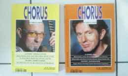 Lot Revues CHORUS N 32 Et 33 Graeme Allwright Kent 2000 - Non Classés