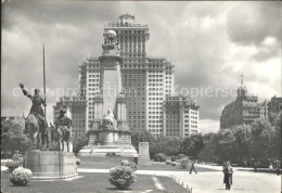 72197769 Madrid Spain Cervantes Monument Spain Edifice   - Sonstige & Ohne Zuordnung