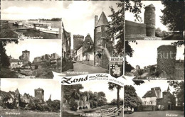 72197637 Zons Muehlenturm Kroetschenturm Wallgraben Zons - Dormagen