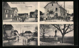 CPA Raedersheim, Handlung Dreyer, Bachgasse, Hauptstrasse  - Andere & Zonder Classificatie