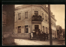 CPA Blotzheim, Restaurant Et Boulangerie Joseph Lang-Meyer  - Altri & Non Classificati