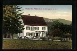 CPA Thierenbach, Gasthaus Forsthaus  - Andere & Zonder Classificatie