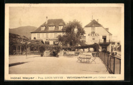 CPA Wintzenheim, Hotel Meyer, Prop. Louis Meyer  - Wintzenheim