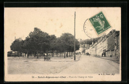 CPA Saint-Aignan-sur-Cher, Place Du Champ De Foire  - Saint Aignan